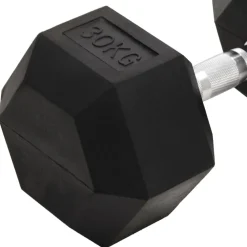 vidaXL Mancuerna hierro fundido 30 kg Discount
