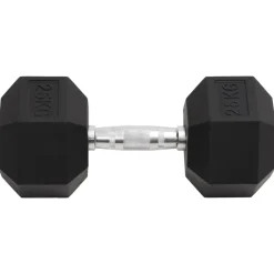 vidaXL Mancuerna hierro fundido 25 kg Clearance