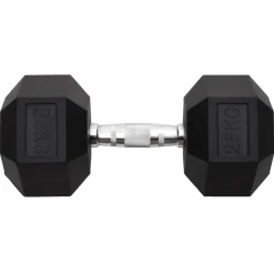vidaXL Mancuerna hierro fundido 25 kg Clearance