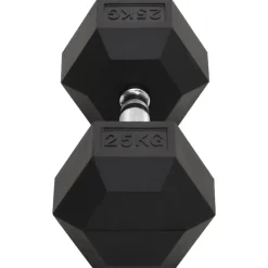 vidaXL Mancuerna hierro fundido 25 kg Clearance