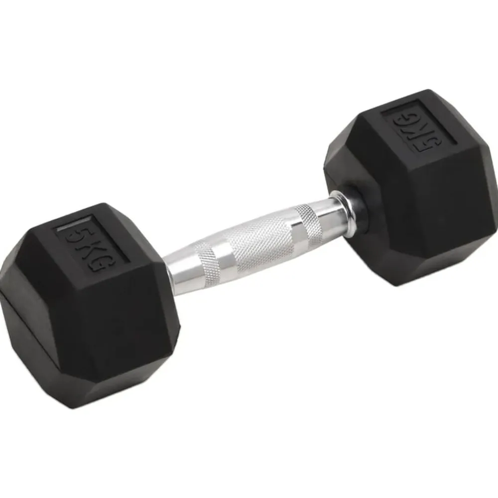 vidaXL Mancuernas 2 unidades total hierro fundido 10 kg Discount