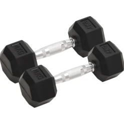 vidaXL Mancuernas 2 unidades total hierro fundido 8 kg Online