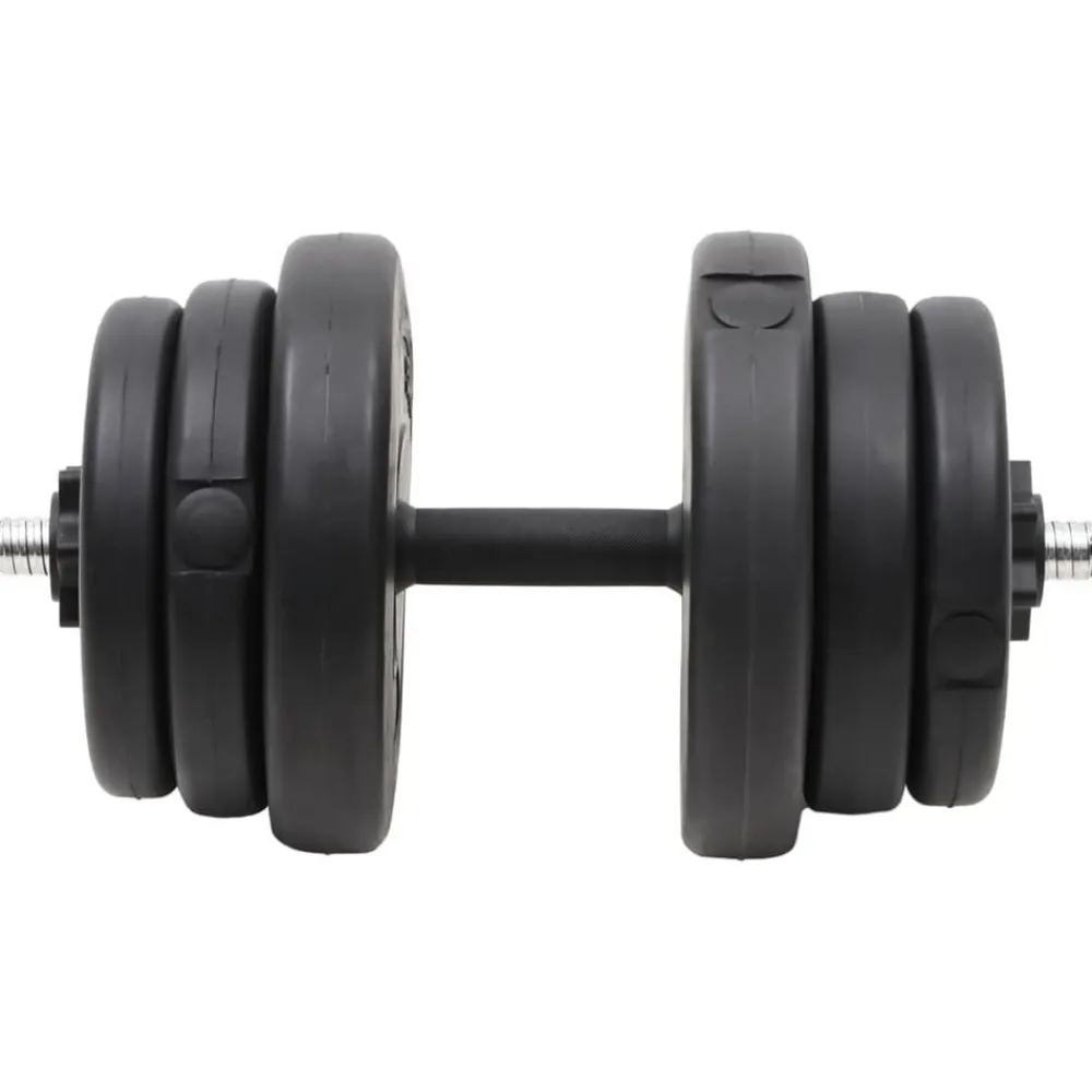 vidaXL Mancuernas con discos 40 kg New
