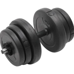 vidaXL Mancuernas con discos 40 kg New