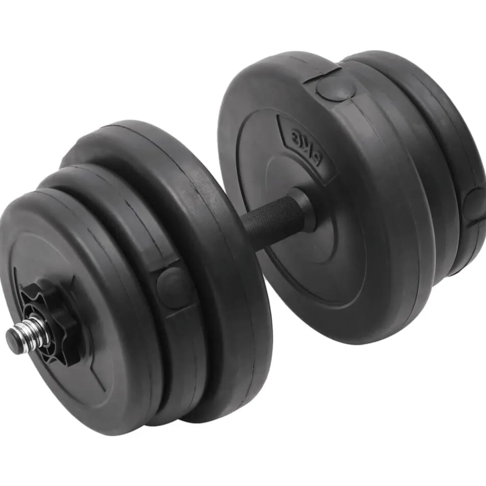vidaXL Mancuernas con discos 40 kg New