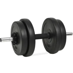 vidaXL Mancuernas con discos 40 kg New