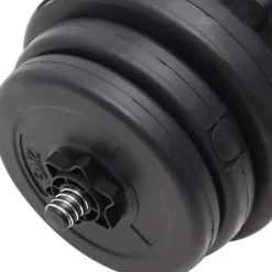 vidaXL Mancuernas con discos 40 kg New