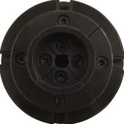 vidaXL Herramientas-Mandril de madera 4 mordazas con conexión M33 acero 100 mm