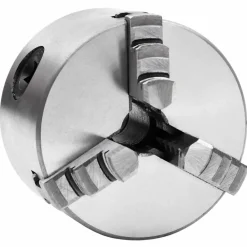 vidaXL Mandril de torno autocentrante de 3 mordazas 80 mm acero Outlet