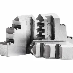 vidaXL Mandril de torno autocentrante de 3 mordazas 80 mm acero Outlet