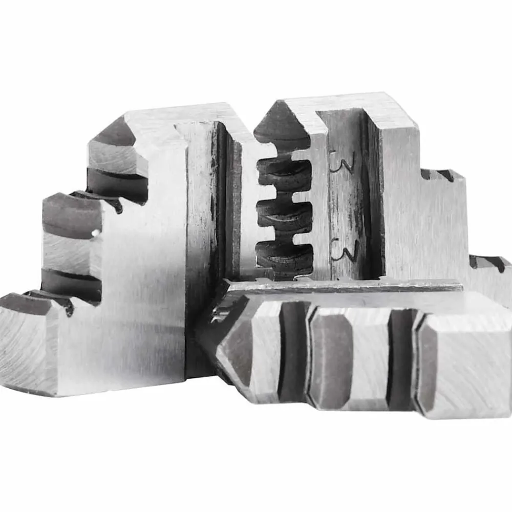 vidaXL Mandril de torno autocentrante de 3 mordazas 80 mm acero Outlet