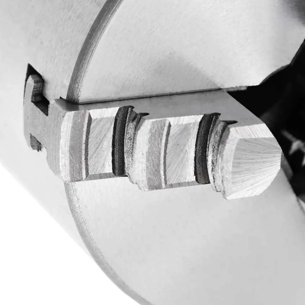 vidaXL Mandril de torno autocentrante de 3 mordazas 80 mm acero Outlet