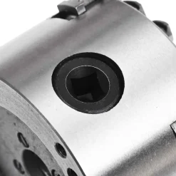 vidaXL Herramientas-Mandril de torno autocentrante de 4 mordazas 80 mm acero