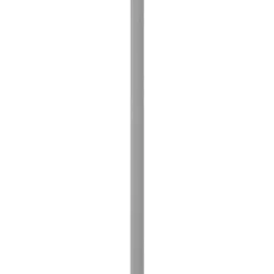 vidaXL Mangas de espuma de postes de cama elástica 12 uds 92,5 cm Gris