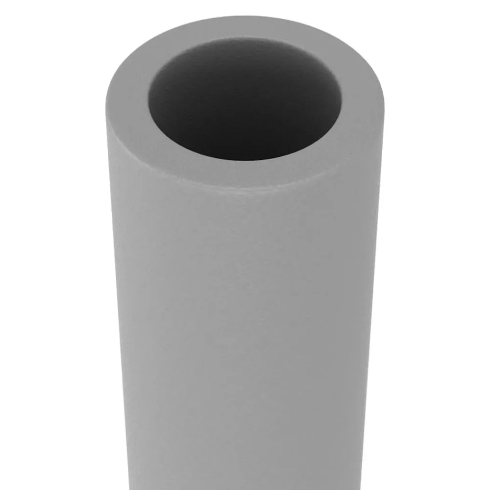 vidaXL Mangas de espuma de postes de cama elástica 12 uds 92,5 cm Gris