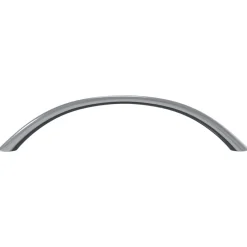 vidaXL Accesorios De Bricolaje-Mango 2 pcs Plateado 107 x 3.6 x 23 mm Acero inoxidable
