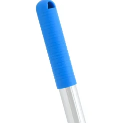 vidaXL Mango de horquilla de rastrillo telescópico acero plateado Discount