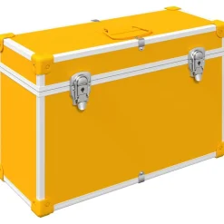 vidaXL Mangos de Gabinete 2 pcs Mostaza 85 x 45 mm Metal Amarillo mostaza Discount