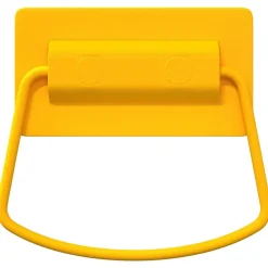 vidaXL Mangos de Gabinete 2 pcs Mostaza 85 x 45 mm Metal Amarillo mostaza Discount