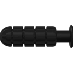 vidaXL Mangos de Mesa de Futbolín 10 pcs Negro 2,8 x 2,8 x 9,3 cm PP Discount