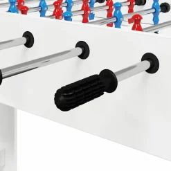 vidaXL Mangos de Mesa de Futbolín 10 pcs Negro 2,8 x 2,8 x 9,3 cm PP Discount