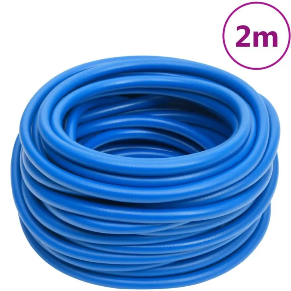 vidaXL Manguera de aire PVC azul 14 mm 2 m Best