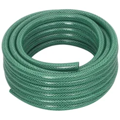 vidaXL Manguera de jardín con accesorios PVC verde 0,5" 10 m Online