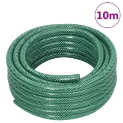 vidaXL Manguera de jardín con accesorios PVC verde 0,5