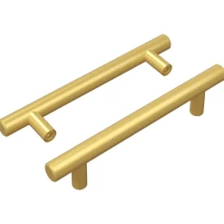 vidaXL Manija de armario 2 pcs Dorado 150 mm Acero inoxidable Discount
