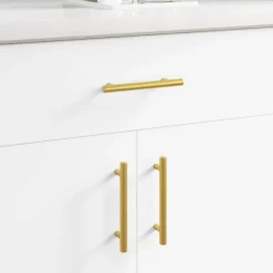 vidaXL Manija de armario 2 pcs Dorado 150 mm Acero inoxidable Discount