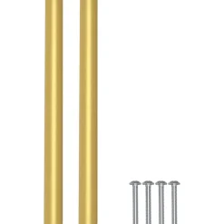 vidaXL Manija de armario 2 pcs Dorado 150 mm Acero inoxidable Discount