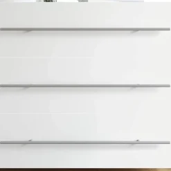 vidaXL Accesorios De Bricolaje-Manija de armario 2 pcs Plateado 700mm Acero inoxidable
