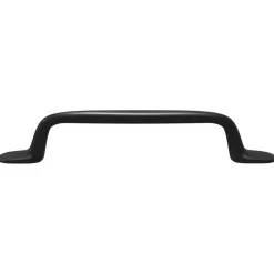 vidaXL Manija de muebles 2 pcs Negro 130 x 19,4 x 22,3 mm Aluminio Sale