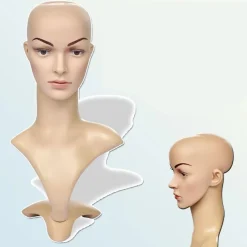 vidaXL Maniquí de cabeza de mujer A Outlet