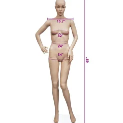 vidaXL Maniquí de mujer B Discount