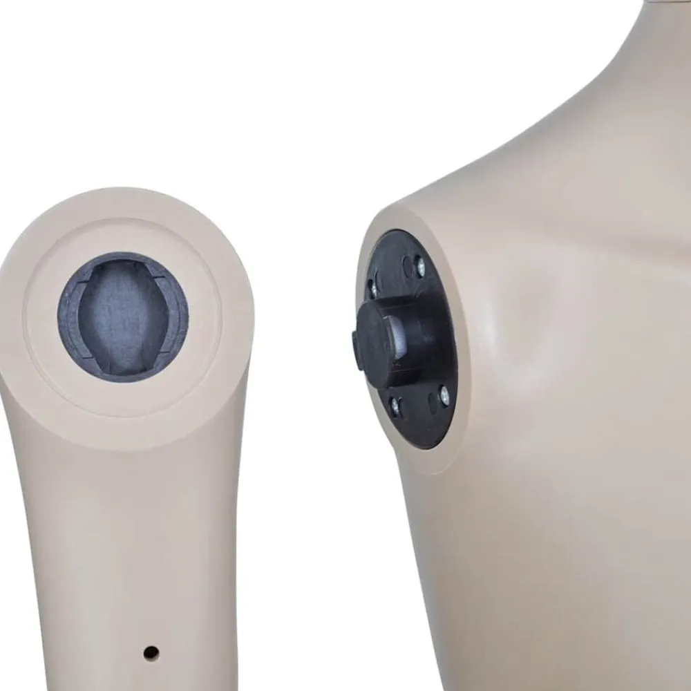 vidaXL Maniquí de mujer con cabeza redonda New