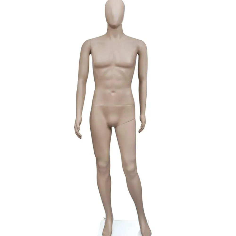 vidaXL Venta Al Por Menor-Maniquí de mujer con cabeza redonda