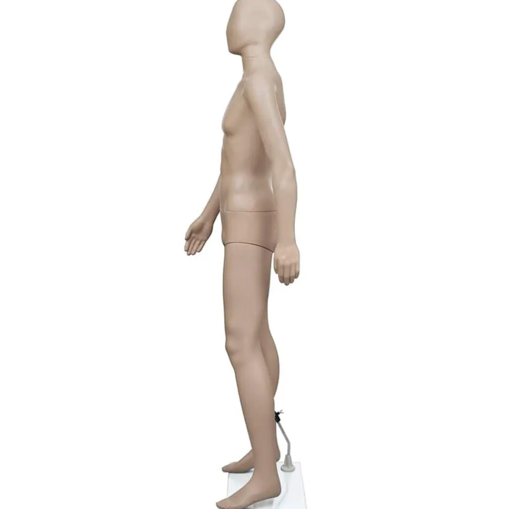 vidaXL Venta Al Por Menor-Maniquí de mujer con cabeza redonda