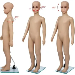 vidaXL Venta Al Por Menor-Maniquí de niño A