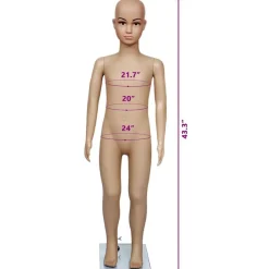 vidaXL Venta Al Por Menor-Maniquí de niño A