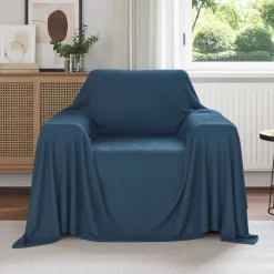 vidaXL Ropa De Casa-Manta 210 x 140 cm Lana