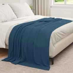 vidaXL Ropa De Casa-Manta 210 x 140 cm Lana