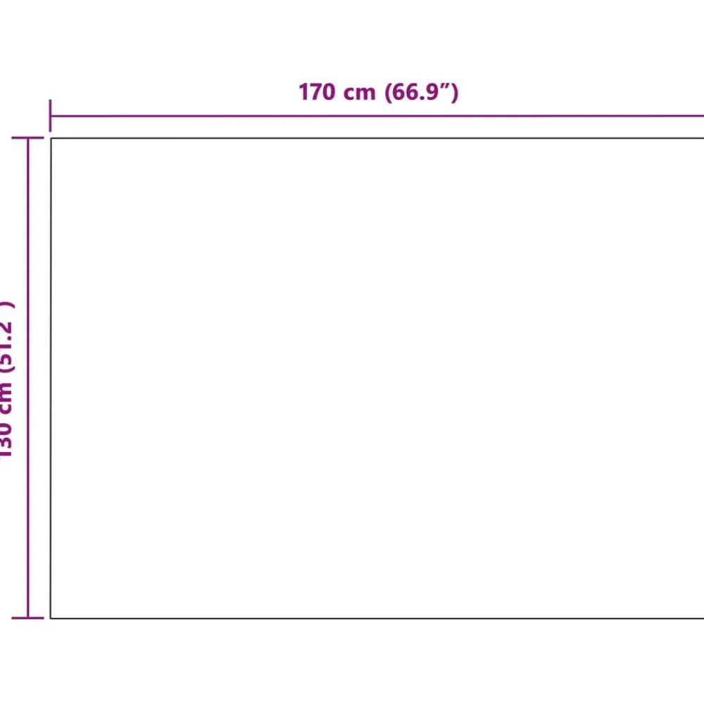 vidaXL Ropa De Casa-Manta 170 x 130 cm Lana
