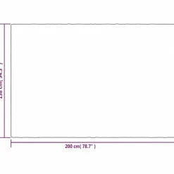 vidaXL Ropa De Casa-Manta con peso con funda tela gris 138x200 cm 10 kg