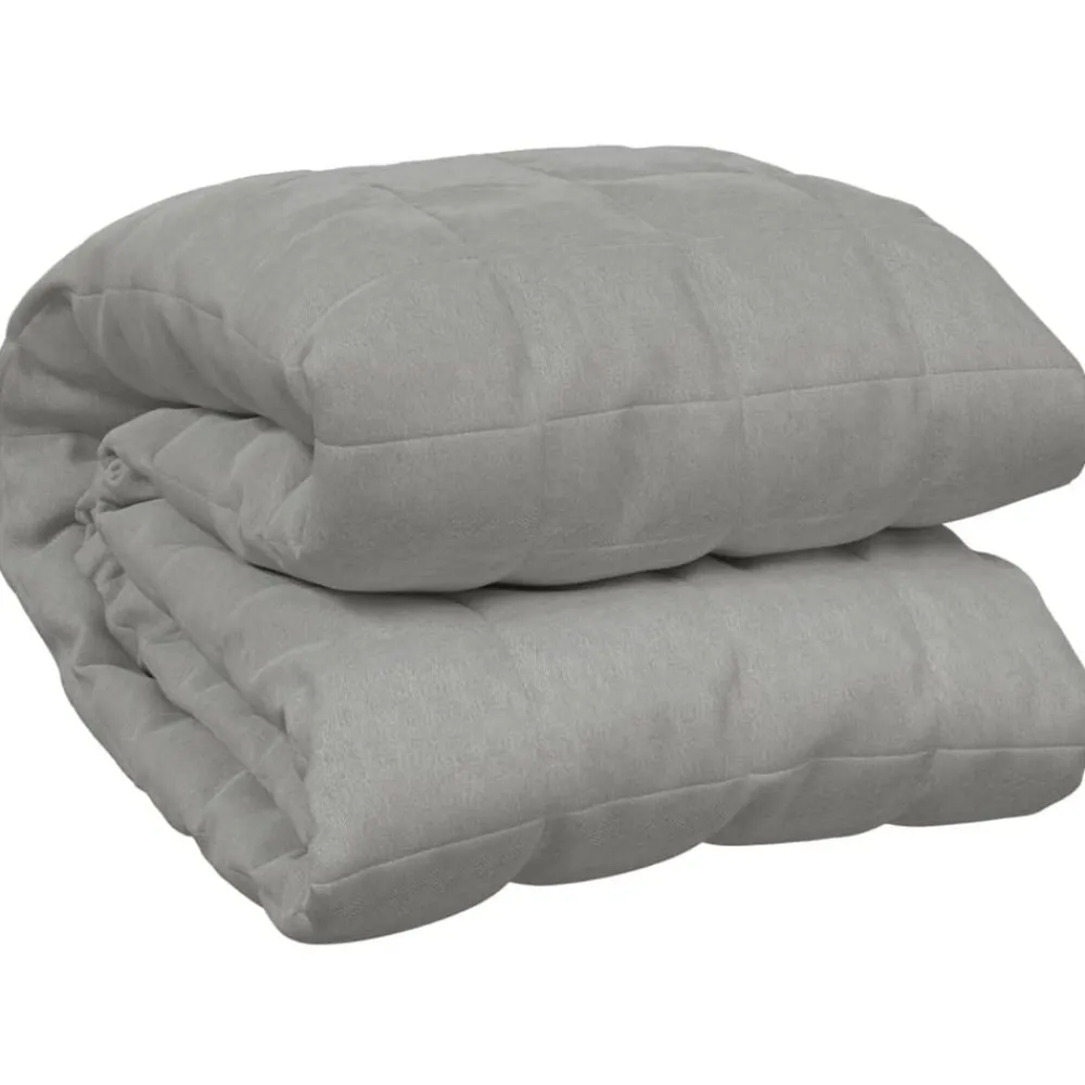 vidaXL Ropa De Casa-Manta con peso tela 138x200 cm 6 kg