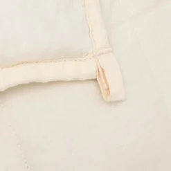 vidaXL Manta con peso tela color claro 220x235 cm 15 kg Crema Outlet