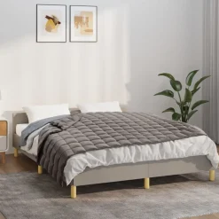 vidaXL Ropa De Casa-Manta con peso tela 120x180 cm 5 kg