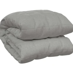 vidaXL Ropa De Casa-Manta con peso tela 120x180 cm 9 kg