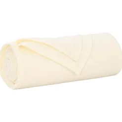 vidaXL Manta 170 x 130 cm Lana Crema New