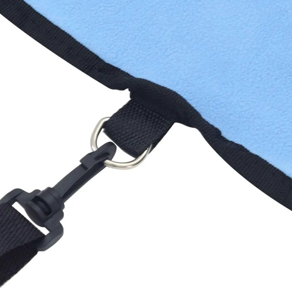 vidaXL Actividades Al Aire Libre-Manta para Caballo Aqua Completo 75 cm Forro polar